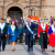 Municipio de Puno saludó y felicitó el LX aniversario de la Federación de Folklore y Cultura de Puno durante izamiento dominical